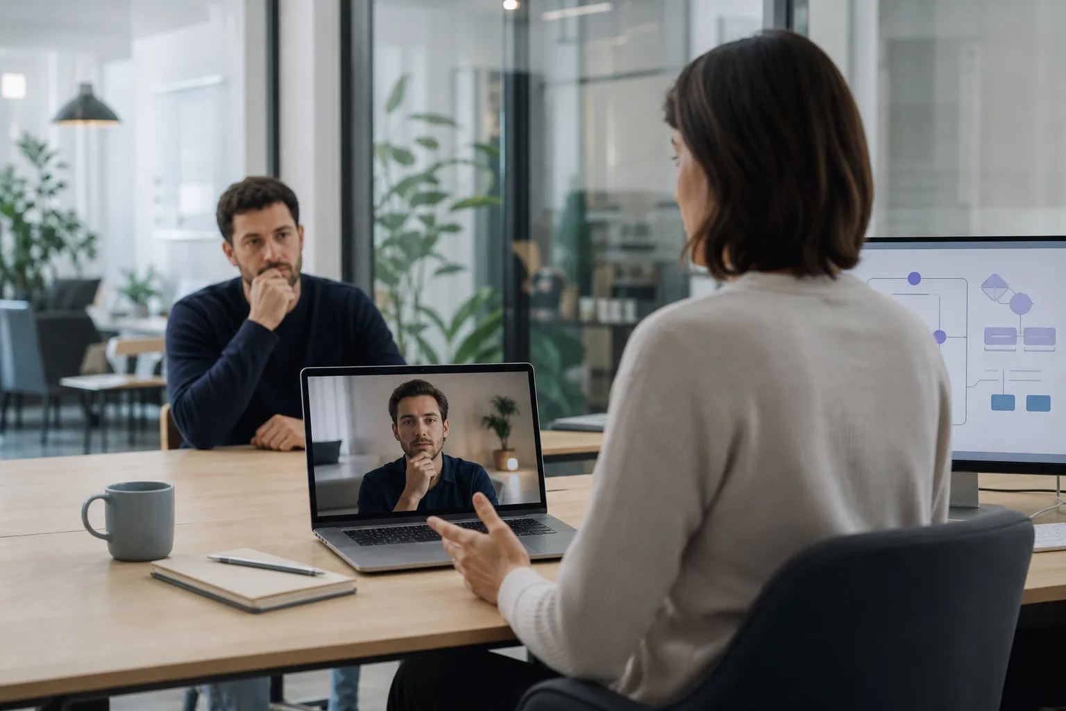 Interviewly: Revolutionizing Hiring with AI-Powered Tools — Interviewly historical article illustration
